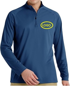 Logotipo personalizado Impresión Lisa Oversize 100% Poliéster Gráfico Camiseta en blanco Manga completa - Product Image 6