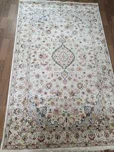 Custom Made Luxurious Hand <b>Tufted</b> Cashmere Area <b>Rug</b> Plush Pile Modern Design Wrinkle-Resistant Thick Pile for Home & Office Use - Product Image 3