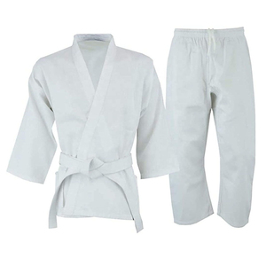 Uniforme de judo et d'arts martiaux unisexe 100% coton, léger, extensible, conçu pour la fluidité, l'équilibre et le contrôle des mouvements - Product Image 5