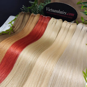 Vente en gros 2025 Extensions de cheveux humains Remy vietnamiens de qualité supérieure à 100% Trame de cuticules complètes Meilleur prix Jerry Curl Hot - Product Image 1