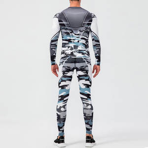 Calidad superior Impresión personalizada Hombres Modest Running Set Manga larga Hombres Modest Running Set - Product Image 2