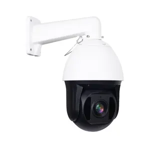 Unique design smart CCTV system IP PTZ camera pan tilt metal 360 rotation HD camera with PoE OEM
