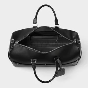 Nouvel Arrivage : Sac de Voyage en Cuir pour Hommes, Léger, Grande Capacité, en Polyester, Idéal pour les Voyages d'une Nuit, les Déplacements Professionnels et les Vacances - Product Image 4