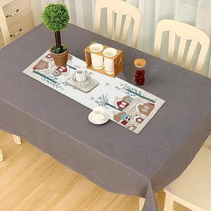 พรมปูรองจานผ้าปูรองจานผ้าปูรองจานผ้าปูรองจานแฟนซีตกแต่งงานคริสต์มาสทำมือสำหรับงานแต่งงาน - Product Image 3