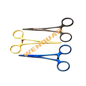 Pinzas Hemostáticas de Acero Inoxidable de Alta Calidad, Pinzas Médicas Multicolores para Control de Hemorragias, Instrumentos Quirúrgicos Manuales Reutilizables - Product Image 6