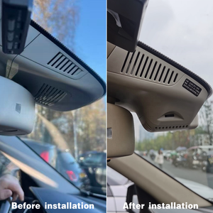 Dash Cam Nascosta 4K UHD per <span class=keywords><strong>Mercedes</strong></span> Benz ML350 GL450 W166 X166 2012-2016, Stile OEM, WiFi, App, Plug&Play, DVR Auto con Visione Notturna e G-Sensor - Product Image 2