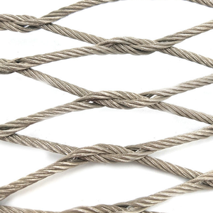 Maille de treillis en fil d'acier inoxydable flexible 7x7 7x19 pour mur végétal et support de plantes grimpantes - Product Image 5