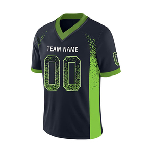 Maillot de football américain personnalisé de style joueur professionnel avec sublimation, protection UV anti-humidité, options de tailles plus grandes - Product Image 5