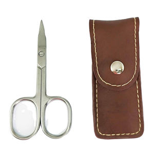 Ciseaux de manucure professionnels ponçage et finition miroir cuticule lame droite en acier inoxydable - Product Image 3