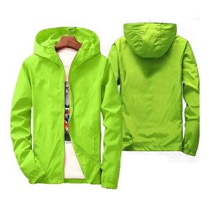 Vestes coupe-vent pour hommes, veste de randonnée légère, coupe-vent et respirante, vestes de pêche à capuche, vestes coupe-vent pour hommes - Product Image 5