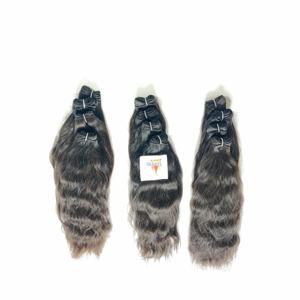 100% Natural sin procesar cutícula alineada tejido Color negro indio extensiones de onda profunda cabello humano de mujer barato para peinar - Product Image 2