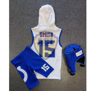 Top Quality Custom 7 <b>on</b> 7 7v7 Football Uniforms Football Sublimated Uniform Compression 7 <b>on</b> 7 7on7 Uniform - Product Image 2