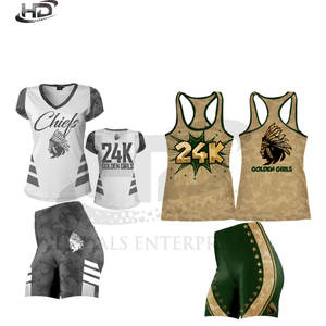 Uniforme de pom-pom girl de haute qualité à séchage rapide pour femmes - Product Image 4