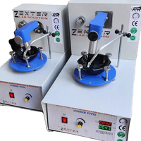Mortier et pilon électriques en agate ZEXTER, type Fisher, 220-240V AC, machine de broyage de laboratoire
