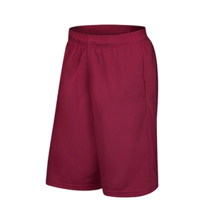Short en maille de polyester décontracté OEM de haute qualité pour hommes Short de basket-ball unisexe avec poches Logo personnalisé Vêtements décontractés à séchage rapide pour hommes - Product Image 4