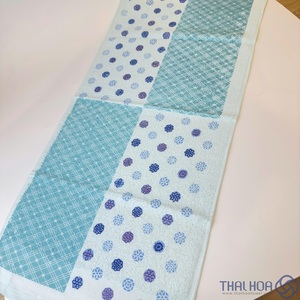 Serviette de sport en coton 100% OEM ODM 33*76cm rectangle tissé à séchage rapide absorbant léger 239gms pour tissu de literie - Product Image 4