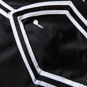 กางเกงขาสั้นกีฬาผ้าฝ้ายขายส่งแบบกำหนดเองสำหรับวิ่ง ฟิตเนส บาสเก็ตบอล ผู้ชาย - Product Image 5