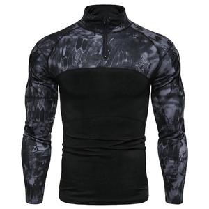 Chemise tactique personnalisée pour hommes Haut d'uniforme extérieur respirant et résistant aux UV pour vêtements de travail, voyages et modes de vie actifs - Product Image 1