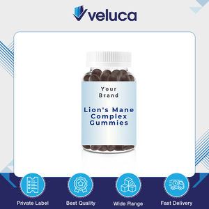 Gommes complexes aux champignons Lion's Mane à saveur de framboise d'excellente qualité suppléments santé produits de beauté en vente - Product Image 3