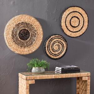 งานศิลปะตกแต่งผนังจากผักตบชวาทอมือ สำหรับโรงแรม บ้าน ร้านอาหาร ของตกแต่งแขวนผนัง - Product Image 6