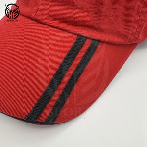 Venta al por mayor deporte personalizado bordado Logotipo de alta calidad 6 paneles 100% algodón gorra de béisbol para hombre - Product Image 3