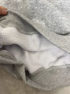 Sudadera Holgada de Cuello Alto para Mujer, 100% Algodón, Felpa Transpirable, Frente Largo, Personalizable, Otoño Invierno 2025 - Product Image 6