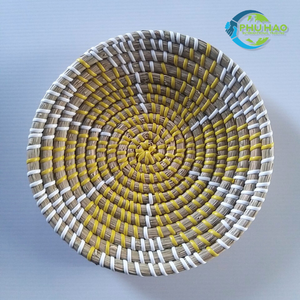 ¡Artículo popular 2024! Cesta de pared colgante de jacinto de agua de exportación de Vietnam elegancia hecha a mano con un presupuesto - Product Image 4