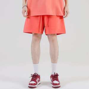 Vente en gros de shorts décontractés pour hommes 100% coton éponge française bermudas lourds personnalisés impression de logo taille moyenne shorts de gymnastique - Product Image 2