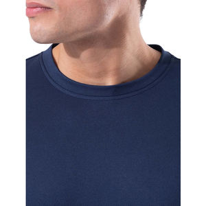 Venta al por mayor 100% algodón poliéster hombres deportivo impreso camiseta Color sólido ligero secado rápido sudor absorbente de alta calidad - Product Image 4