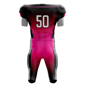 Uniforme de Fútbol Americano Resistente y Transpirable para Equipo, con Camiseta de Manga Corta y Pantalones para Juegos - Product Image 2