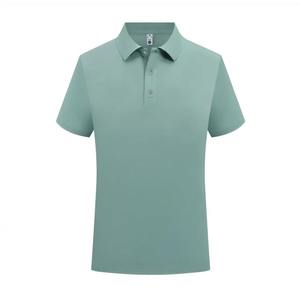 Grande taille hommes décontracté pour polos tissu tricoté respirant avec style imprimé - Product Image 5