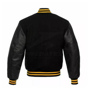 Vente en gros sur mesure dernière conception Lettermen veste respirante Letterman veste d'hiver pour adulte - Product Image 2