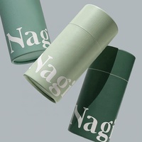 Tube en Papier Cylindrique Rond Biodégradable Kraft avec Logo Personnalisé pour Emballage de Sous-vêtements, Chaussettes et T-shirts