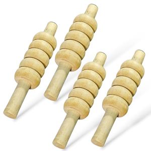 Poteaux de cricket professionnels en bois avec ressorts, fabriqués sur mesure, de qualité supérieure, conformes aux normes internationales. - Product Image 6