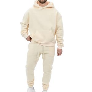 ชุดวอร์มผู้ชาย สตรีทแวร์ ผ้าฝ้ายฟลีซ 100% ชุดวอร์มสกรีนโลโก้ได้ วิ่งออกกำลังกายกลางแจ้ง ชุดน้ำหนักเบา รุ่นปี 2026 กางเกงขายาว - Product Image 1