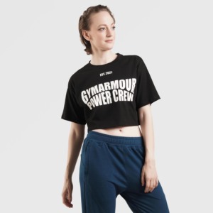 เสื้อยืดอีส มอชั่น เจอร์ซีย์สีดำ ผ้าฝ้าย 100% สำหรับออกกำลังกาย - Product Image 5