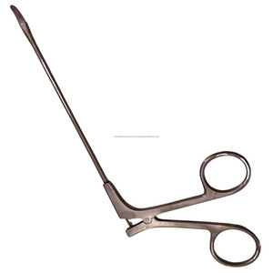 Ciseaux nasaux à lame droite incurvée, ensemble d'instruments chirurgicaux ORL en acier inoxydable, utilisation manuelle en clinique, rhinologie, hôpital - Product Image 3