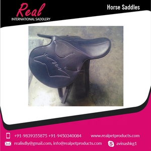 Selle d'Équitation Anglaise en Cuir Premium pour Dressage - Couleurs et Tailles Personnalisées - Product Image 2
