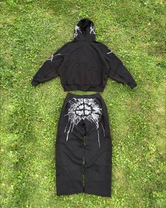 Automne et hiver nouvelle tendance pantalons de survêtement pour hommes mode 300 500 Gsm sweat à capuche et pantalon de survêtement Offre Spéciale haut tendance - Product Image 3