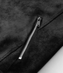 Nouvelle veste en cuir épaissie doublée polaire pour hommes Style coréen coupe ajustée vêtements d'hiver coupe ample lisse votre Silhouette - Product Image 5