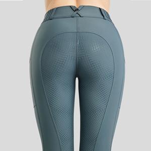 Pantalones de mujer ecuestres de alta calidad, ropa personalizada elástica de 4 vías, pantalones de montar a caballo al por mayor a granel - Product Image 6