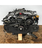 Ensemble moteur EJ25 utilisé haute performance 4 cylindres essence aluminium