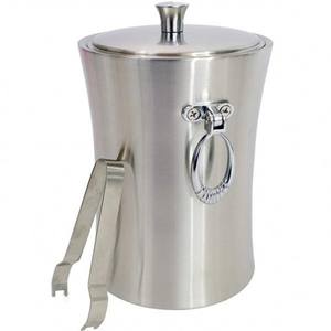 Chaude Fantaisie Moderne Promotionnel Personnalisé En Métal Refroidisseur De Vin Champagne Seaux À Vin Double Paroi En Acier Inoxydable Partie Bière Seau À Glace - Product Image 1