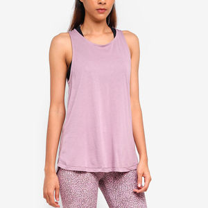 Vente en gros sur mesure Débardeurs de musculation pour femmes Débardeur d'entraînement respirant Chemise sans manches Vêtements de sport Fitness Stringers - Product Image 1