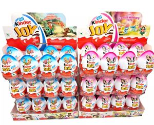 For Joy Milk Chocolate Solid Bulk Multi-Colored 1kg Egg <b>Candy</b> with Joy Figure <b>Toys</b> Inside for Kids 24 Months Shelf Life - Product Image 1