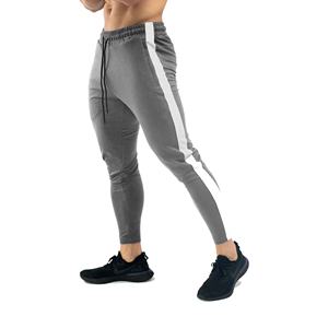 Pantalon en coton décontracté pour hommes de la meilleure qualité, fabriqué sur mesure, pantalon léger en molleton plat à l'avant, conception OEM, broderie pour l'extérieur - Product Image 4