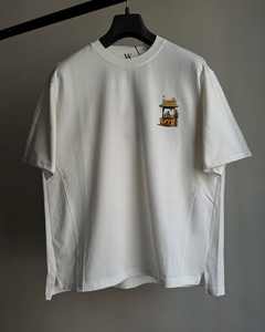 เสื้อยืดผ้าฝ้าย Pima คุณภาพสูง240กรัมเสื้อยืดผู้ชายแขนสั้นเข้ารูปแบบสั่งทำเสื้อยืดสุดหรู - Product Image 1