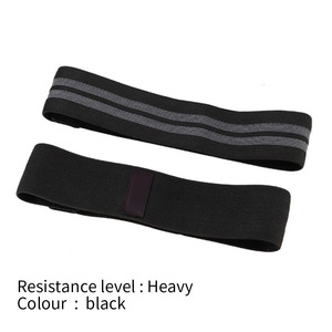 สายรัดสะโพกแบบยืดหดได้,ยางยืดออกกำลังกายยิมฟิตเนสรัดเอวแบบไม่หมุน - Product Image 6
