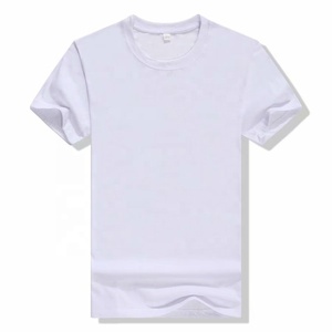 เสื้อยืดผู้ชายโพลีเอสเตอร์/ ผ้าฝ้ายแบบพรีเมี่ยมดีไซน์ทันสมัยสีพื้นระบายอากาศได้แบบแห้งเร็วแบบเต็มตัวออกแบบโลโก้ได้ตามต้องการ - Product Image 3