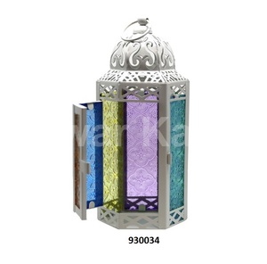 Antique Metal Flower Decorative <b>Candle</b> <b>Lantern</b> Wedding <b>Lantern</b> Centerpiece for Rustic Decor Farmhouse Decor Wedding Baby Shower - Product Image 3